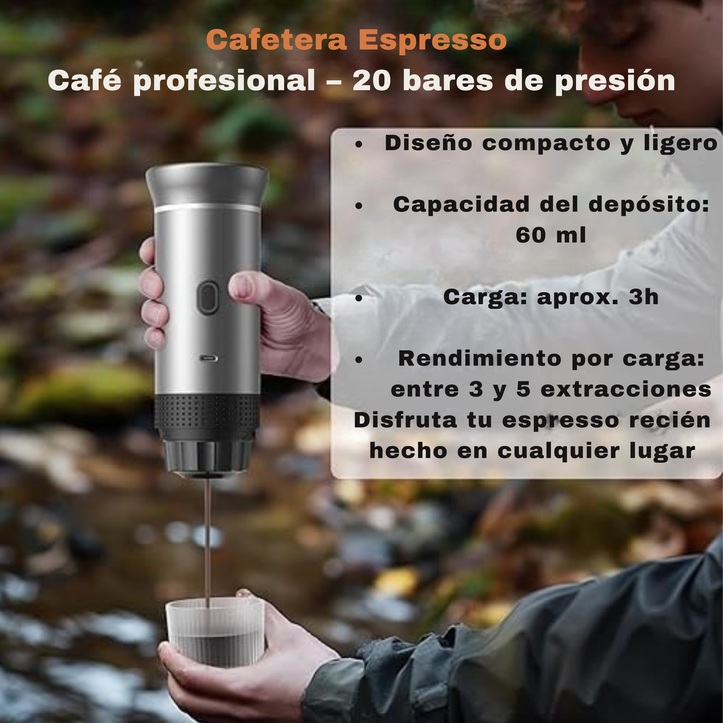 Cafetera portátil